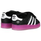Girls Black & Pink Superstar Led Lights Trainers, 1, hi-res