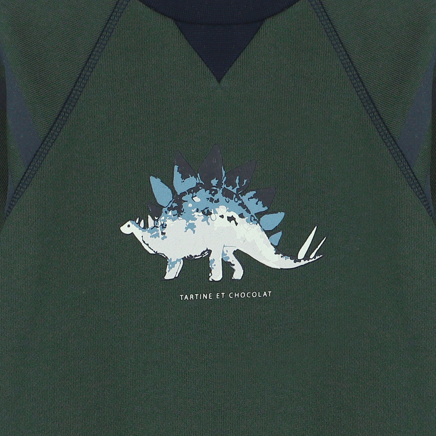 Baby Boys Green Dinosaur Sweatshirt, 1, hi-res image number null