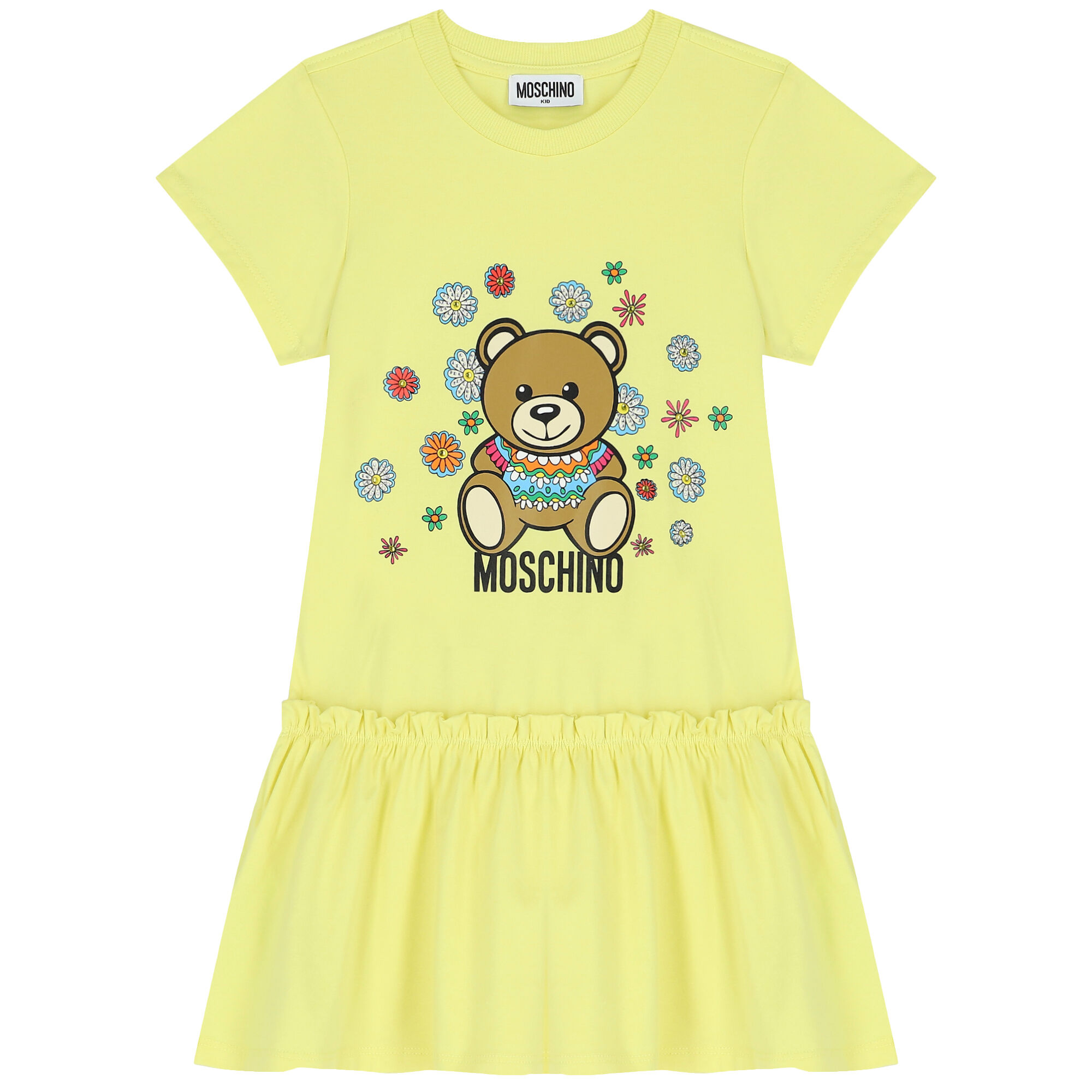 Moschino yellow dress deals
