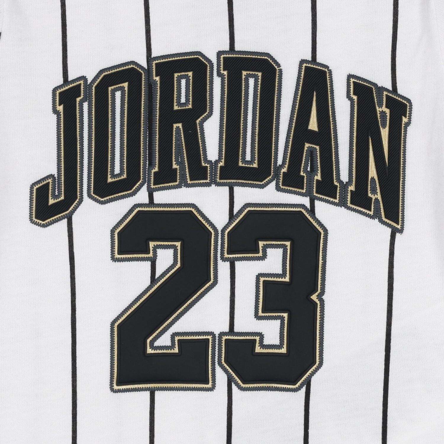 طقم بدلة رياضية للأولاد بشعار جوردان باللونين الأبيض والأسود (3 قطع), 1, hi-res