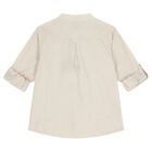 Boys Beige & Ivory Shorts Set, 2, hi-res