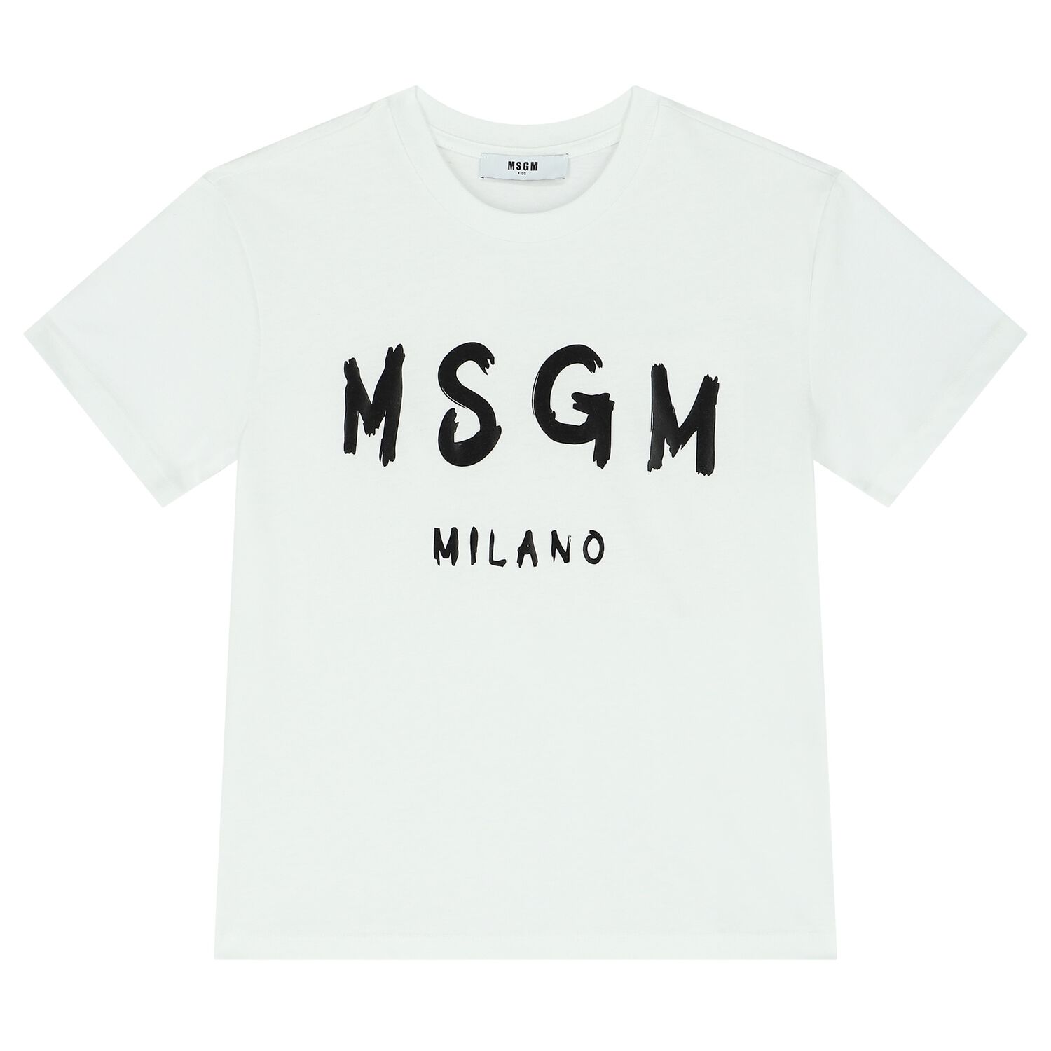 تيشيرت بالشعار باللون الأبيض, 2, hi-res