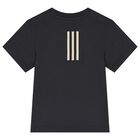 Grey & Beige Lion King Logo Shorts Set, 1, hi-res