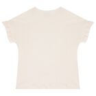 Girls Ivory & Pink Zigzag Leggings Set, 1, hi-res