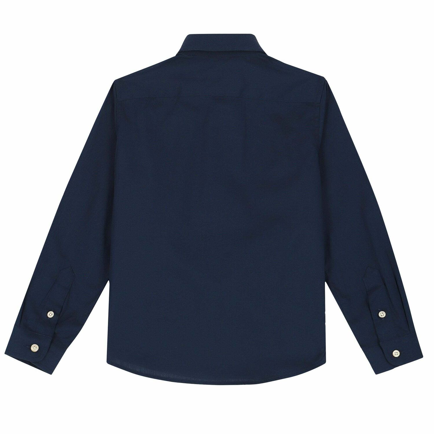 قميص بالشعار باللون الكحلى للاولاد, 1, hi-res