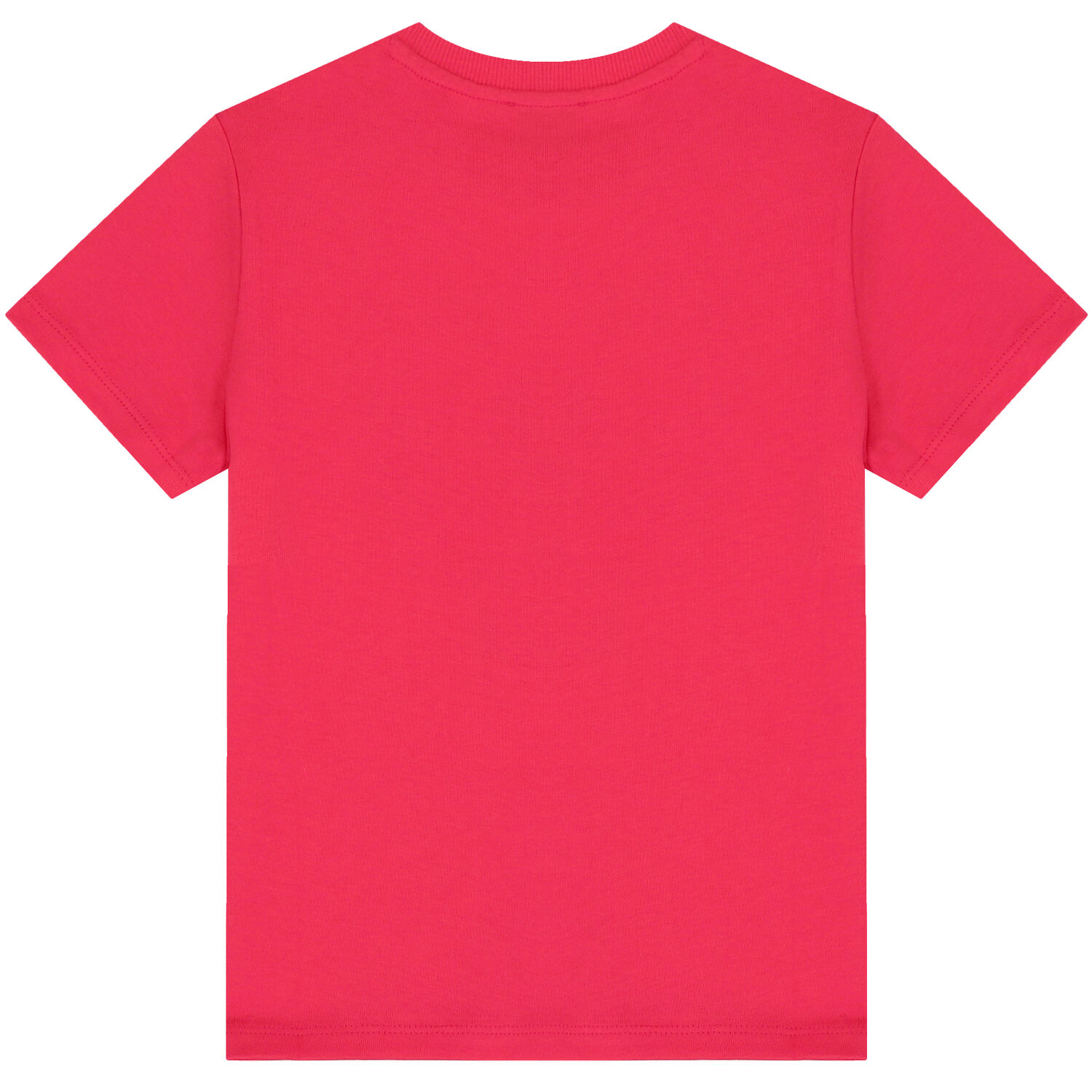 تيشيرت بالشعار باللون الزهري للبنات, 1, hi-res