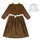 Girls White & Beige Victorian Costume, 1, hi-res