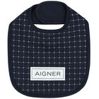 مريلة بالشعار باللون الكحلي للأولاد, 1, hi-res