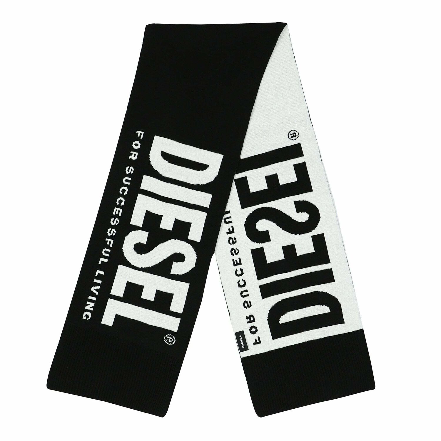 Boys Black & White Logo Scarf, 1, hi-res image number null