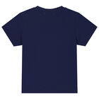 Navy Blue Teddy Bear Logo T-Shirt, 2, hi-res