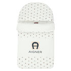 مدس بالشعارباللون الأبيض والكحلي, 1, hi-res