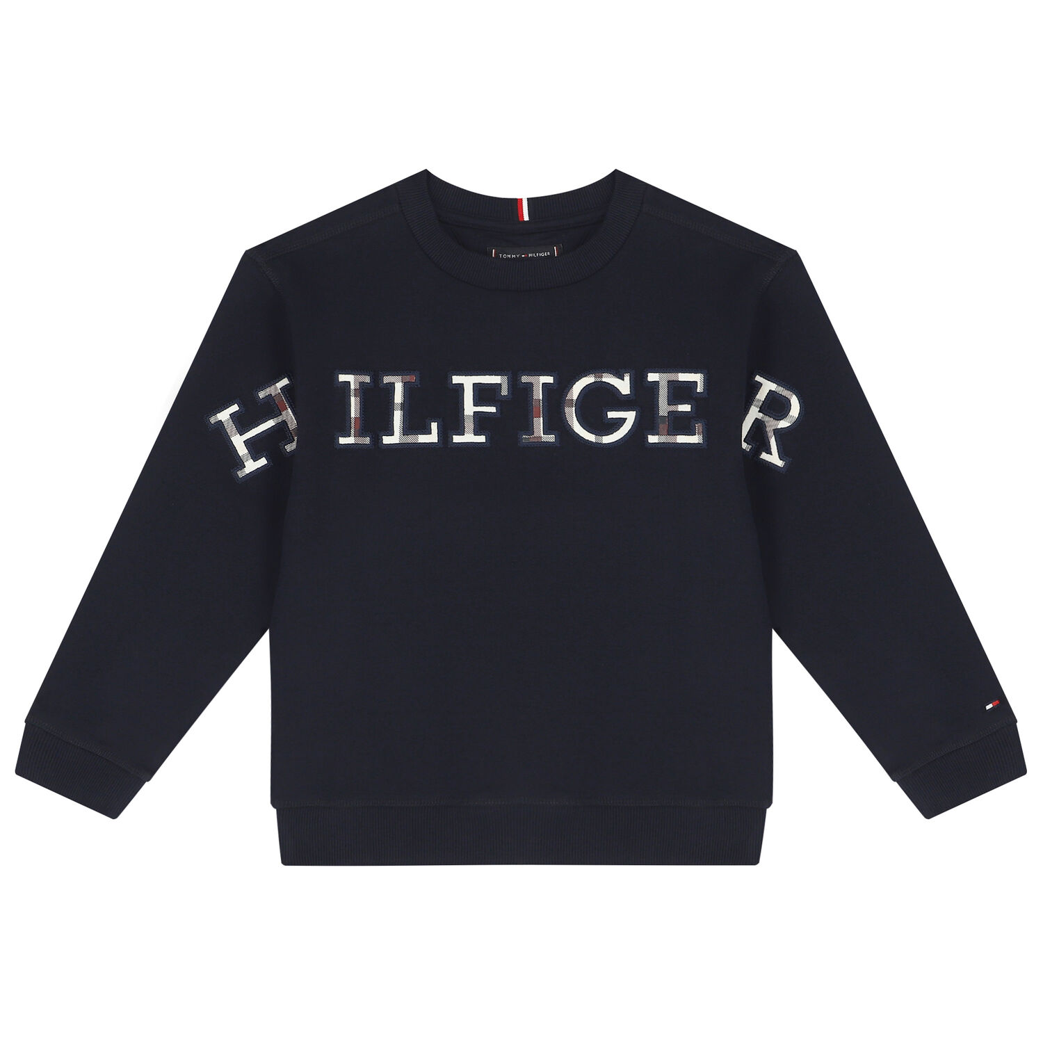 Boys Navy Blue Logo Sweatshirt, 1, hi-res image number null