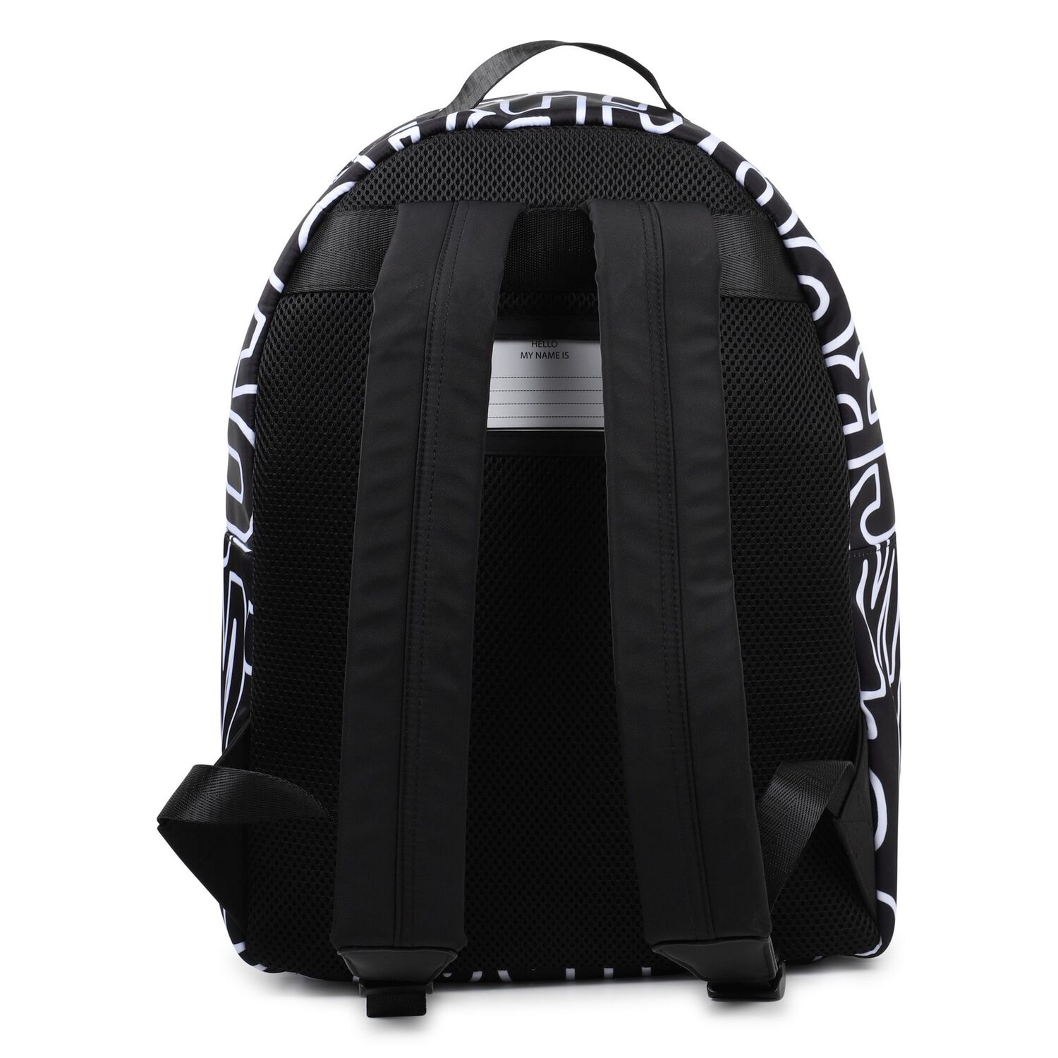 Black Logo Backpack, 1, hi-res image number null