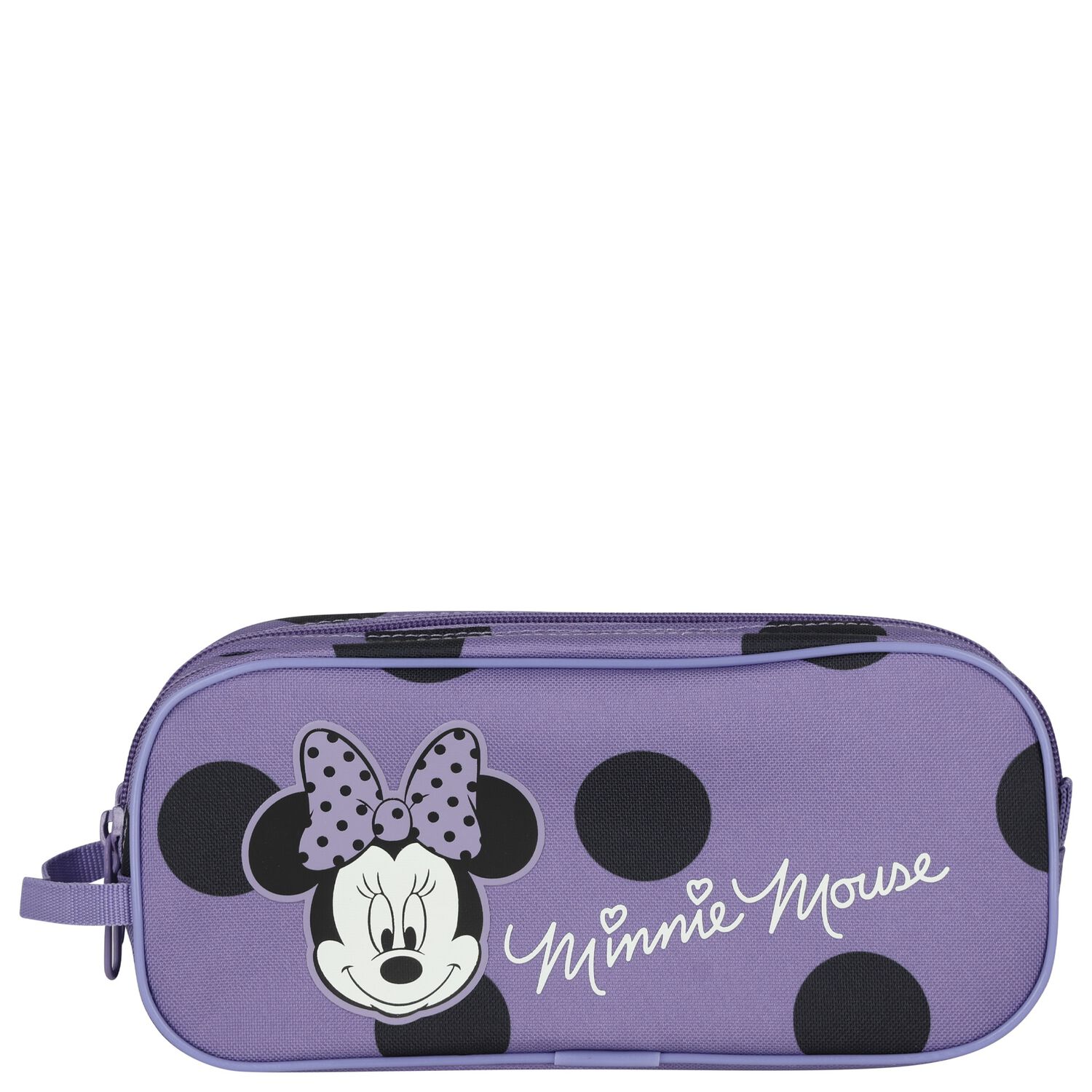 Girls Purple Minnie Mouse Disney Pencil Case ( 10cm ), 1, hi-res