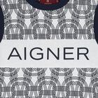 تي شيرت باللون  أبيض وأزرق داكن بشعار للأولاد, 1, hi-res