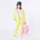 Girls Pink Logo Backpack, 1, hi-res