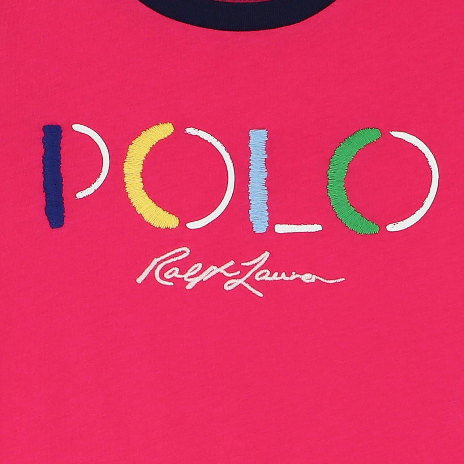 Girls Pink Logo T-Shirt, 1, hi-res image number null