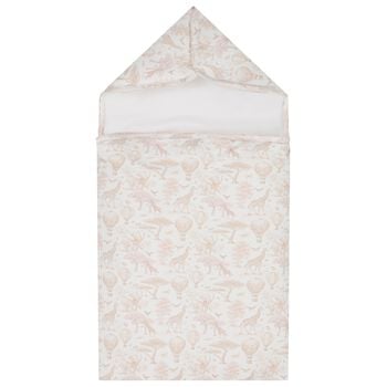 White & Beige Africa Baby Nest