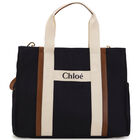 شنطة مواليد بالشعار باللون الكحلي للأطفال   , 2, hi-res