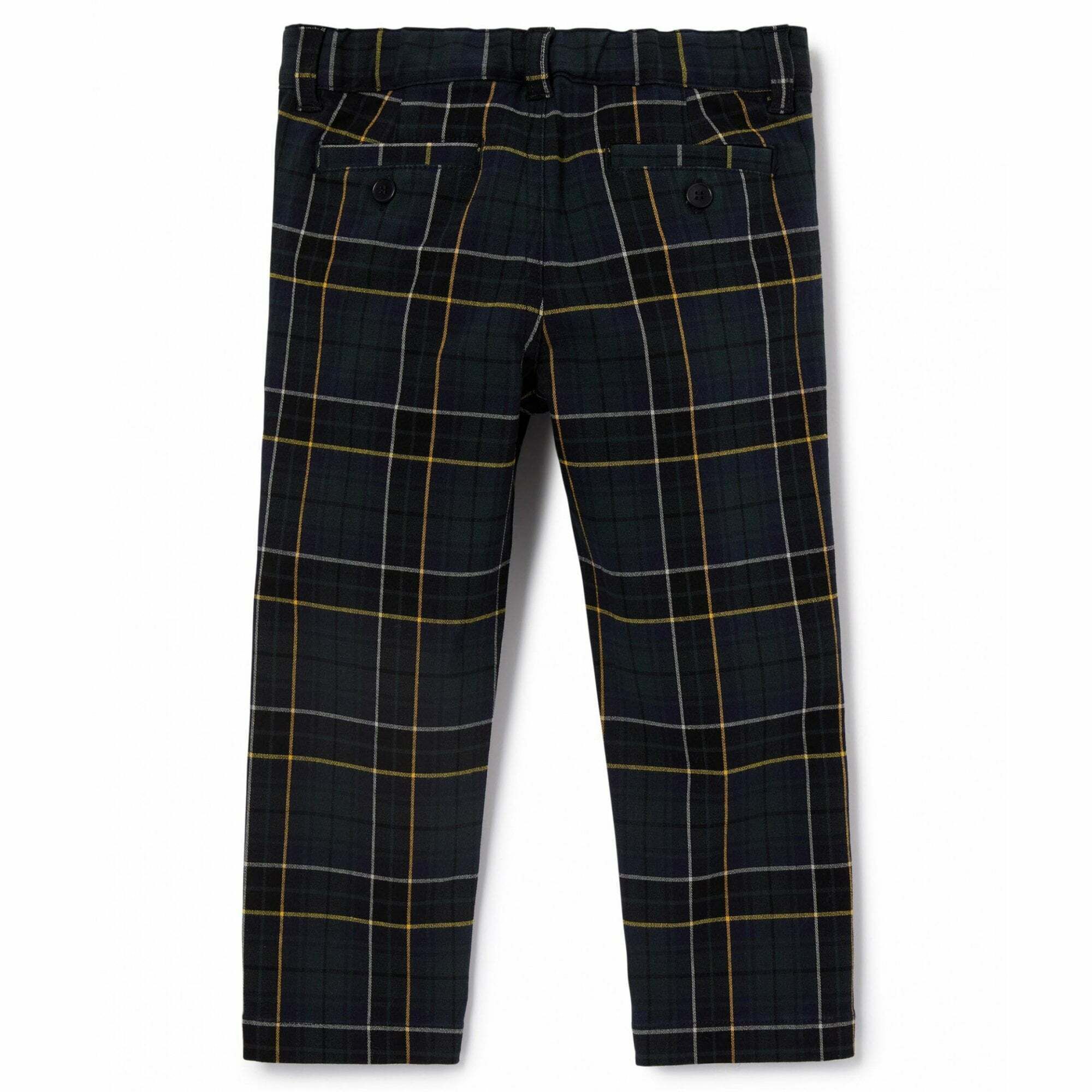 Checkered trousers boys sales