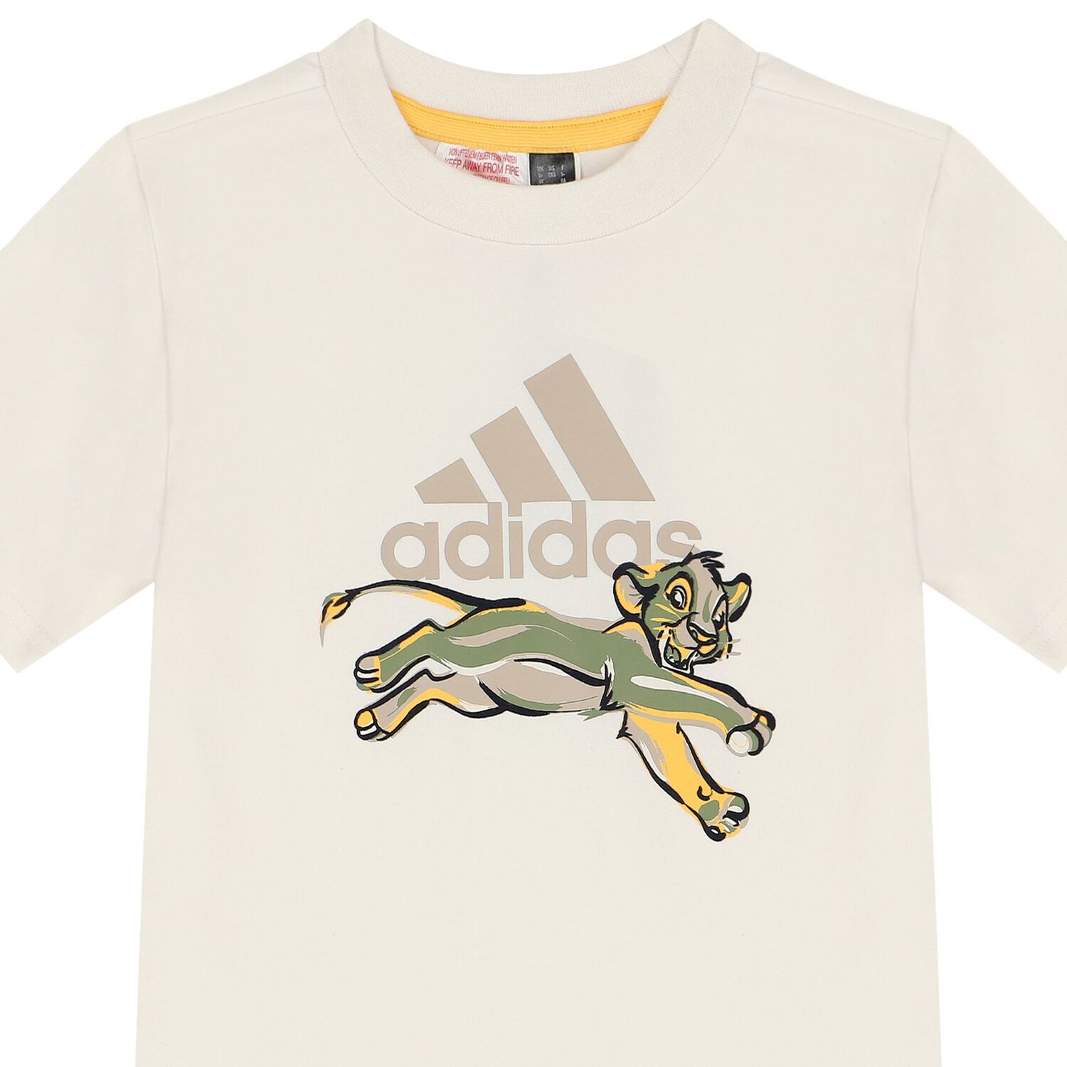 Beige Lion King Logo T-Shirt, 1, hi-res image number null