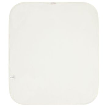 بطانيه اطفال بالشعار باللون العاجى 