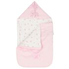 Baby Girls Pink & White Heart Nest, 1, hi-res