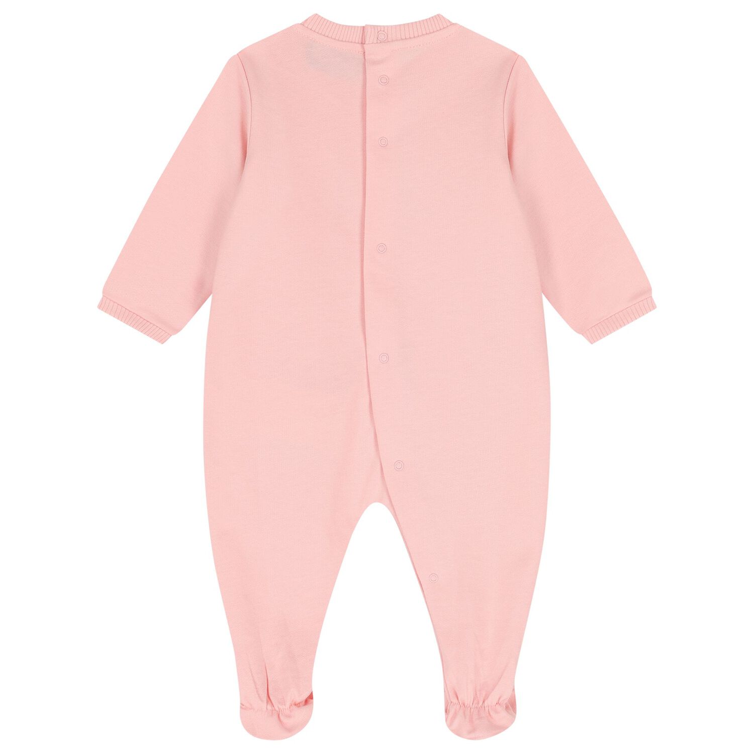 Baby Girls Teddy Bear Logo Babygrow, 5, hi-res