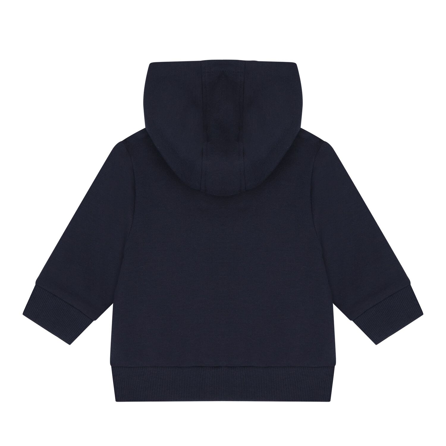 Baby Boys Navy Blue & White Logo Tracksuit Gift Set, 2, hi-res