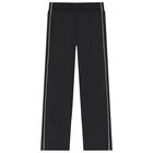 Boys Black Logo Joggers, 1, hi-res