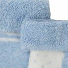 جوارب اطفال باللون الازرق والابيض للاولاد (4 قطع), 1, hi-res