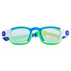 Boys Green, Blue & White Swimming Goggles, 1, hi-res