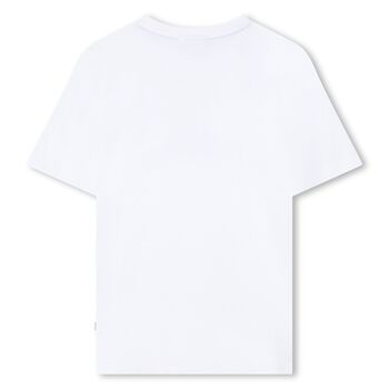 Boys White Logo T-Shirt