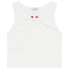 طقم شورت وتنانير أبيض ووردي للبنات, 1, hi-res