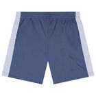 Boys Blue Logo Dri-Fit Shorts, 2, hi-res