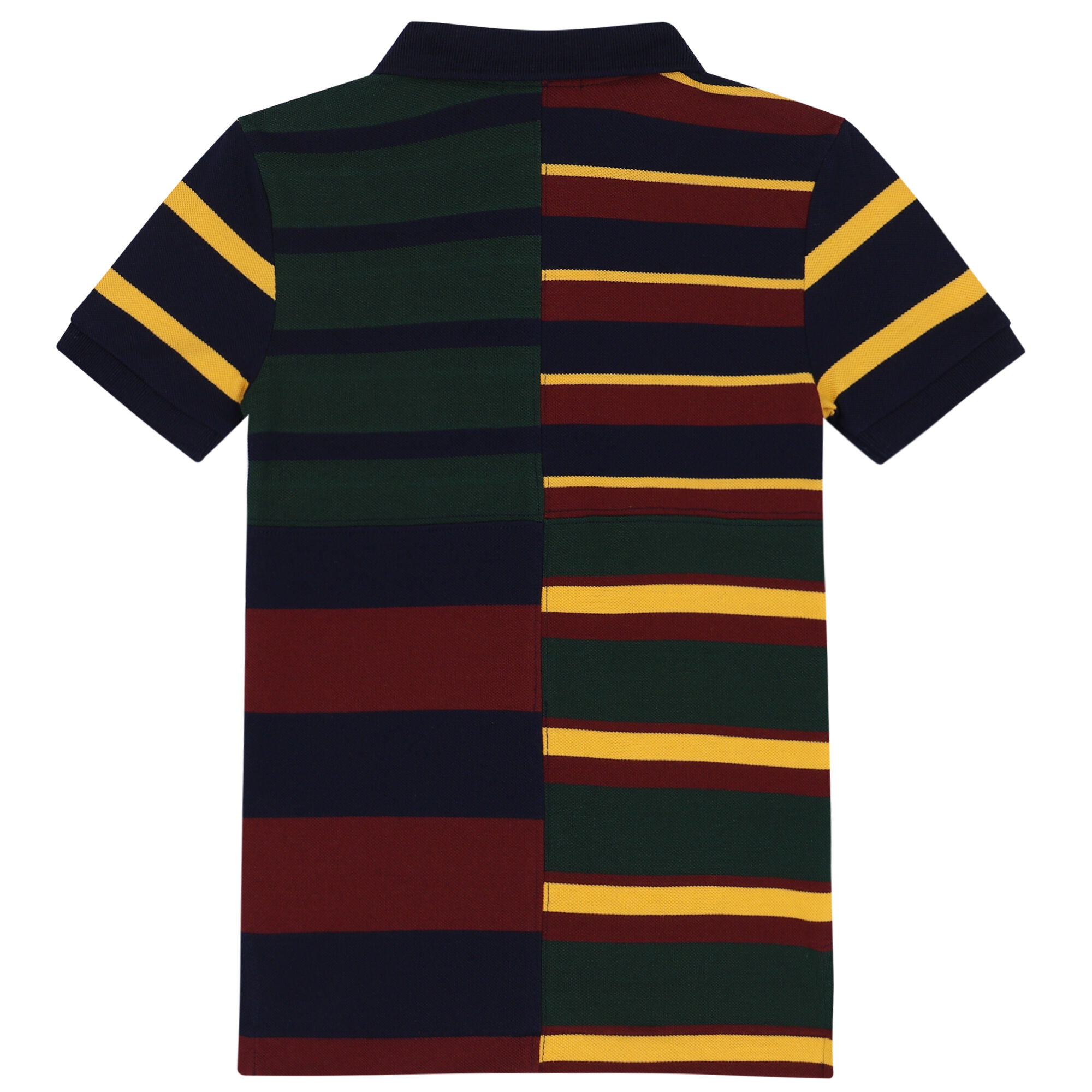 Striped polo hot sale