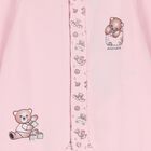 Baby Girls Pink Teddy Bear Babygrow, 3, hi-res