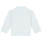 طقم بدلة رياضية أولاد بوجهين باللون  الأزرق و الأبيض  , 2, hi-res