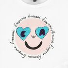 Girls White Logo T-Shirt, 1, hi-res