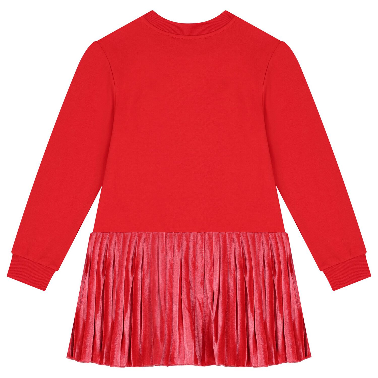 Girls Red Sequin Star Dress, 1, hi-res image number null
