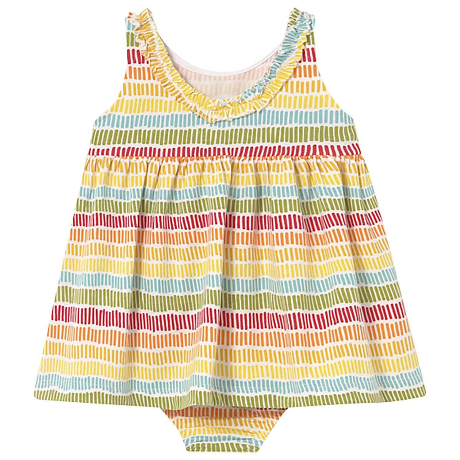 Younger Girls Multi-Coloured Dress Set, 2, hi-res image number null