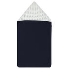 مدس بالشعار باللون الكحلي والأبيض للأولاد, 1, hi-res