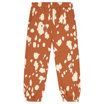 Boys Beige Spots Joggers