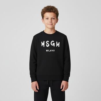 Black Logo Sweatshirt