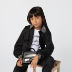 Girls White Logo T-Shirt, 2, hi-res