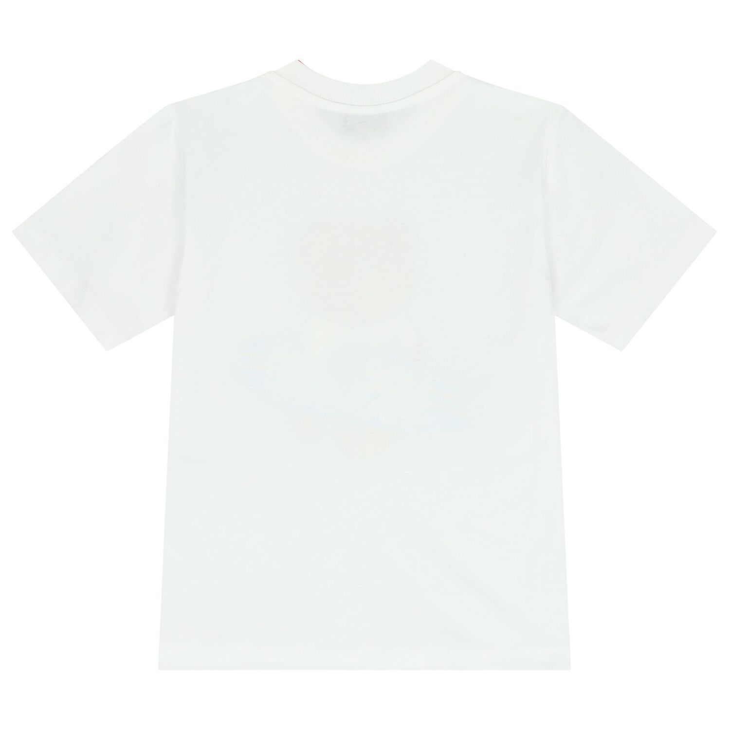 طقم شورت أولاد بشعار تيدي باالون الأبيض والرمادي , 1, hi-res