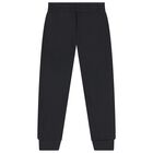 Boys Black Disney Logo Tracksuit, 1, hi-res