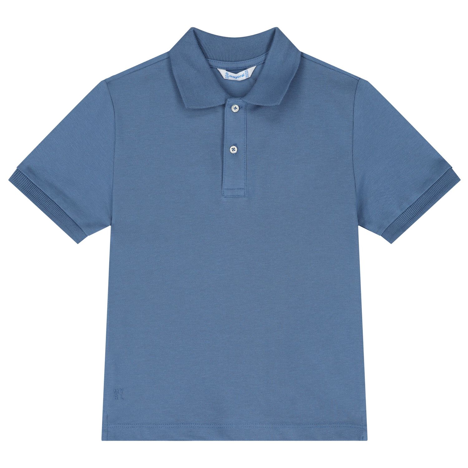 Boys Blue Polo Shirt, 5, hi-res image number null