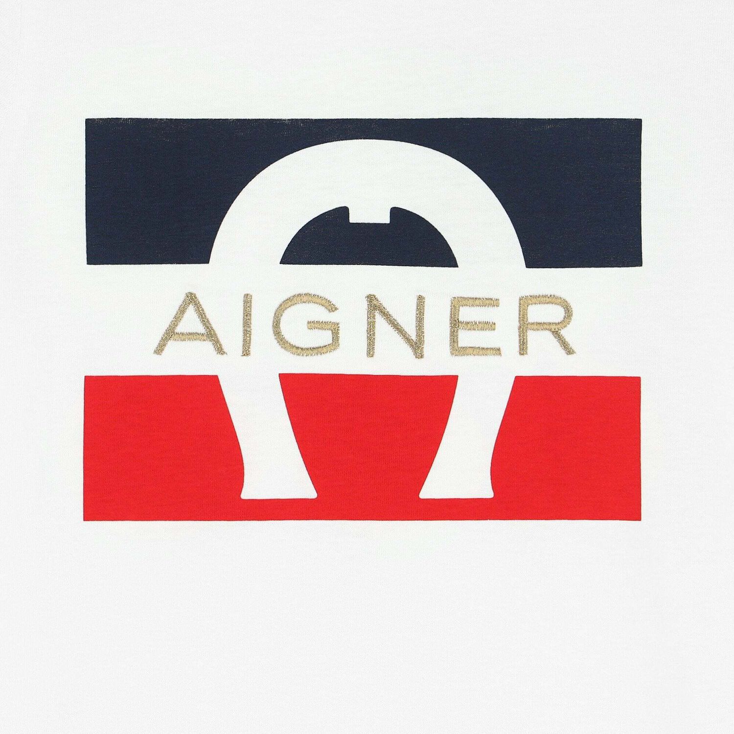 Boys White Logo T-Shirt, 3, hi-res image number null