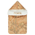 مدس بطبعة خريطة باللون البيج, 1, hi-res